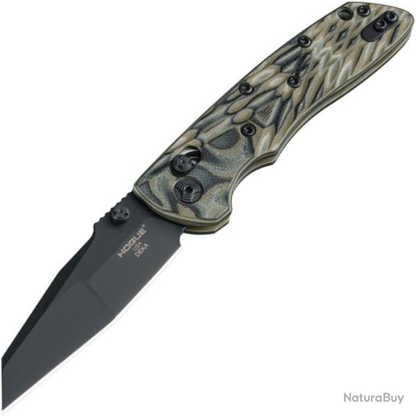 Couteau Hogue Deka ABLE Lock Lame CPM-20CV Manche Green G10 Clip Made In USA HO24268