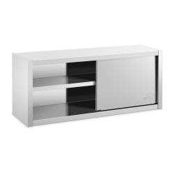 Armoire murale en inox haute de cuisine placard rangement professionnelle - 140 x 45 cm 14_0000466
