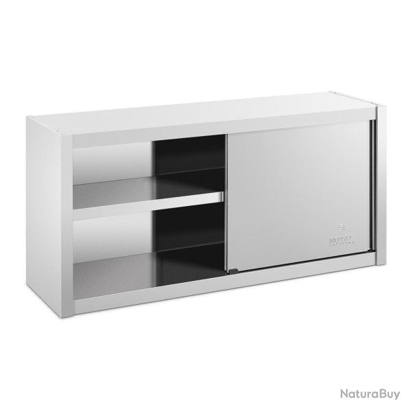 Armoire murale en inox haute de cuisine placard rangement professionnelle - 120 x 45 cm 14_0000465