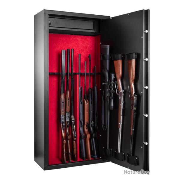 Armoire forte Rietti modulable 14 armes / 10 armes + �tag�res