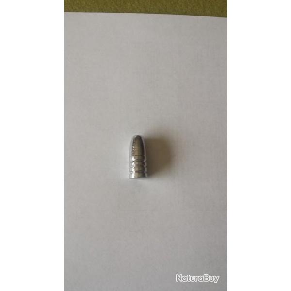 100 BALLES EN PLOMB PUR DE DIAMETRE .452 AVEC RETREINT EN .447, DE 388 GRAINS, POUR FUSIL GRAS 1874