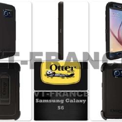 Coque Anti Choc OtterBOX Defender pour Samsung Galaxy-Galaxy S6 Noir 20260729082511