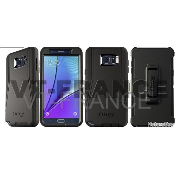 Coque Anti Choc OtterBOX Defender pour Samsung, Smartphone: Galaxy Note 5 Noir