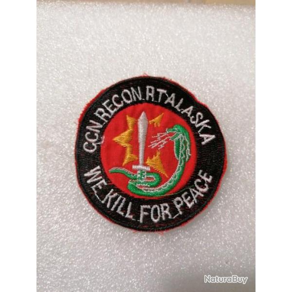 Patch arm�e us FORCES SPECIAL CCN RECON ALASKA ORIGINAL