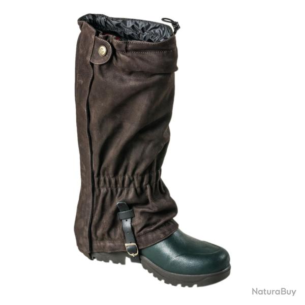 Guetres en cuir de Nubuck