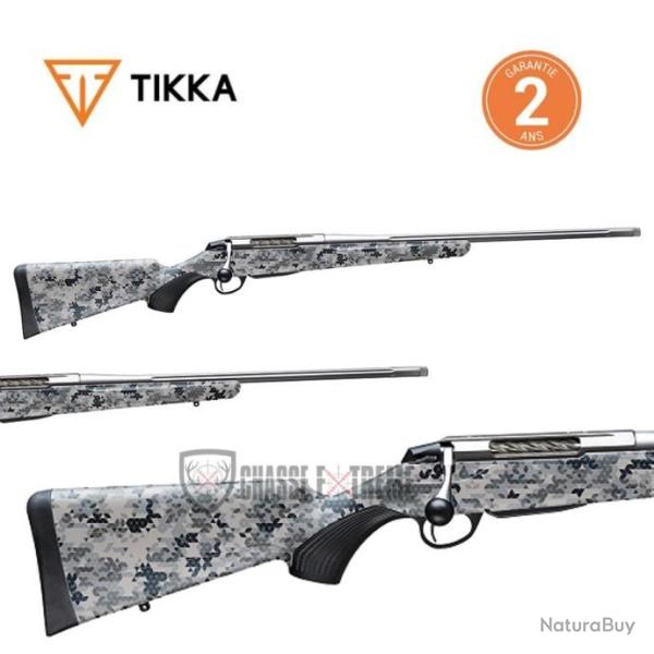 Carabine TIKKA T3x Polyfade Stainless 20" Camo CAL 243 WIN