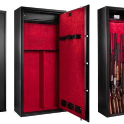Armoire forte Rietti Premium modulable 14 armes / 9 armes + &eacute;tag&egrave;res