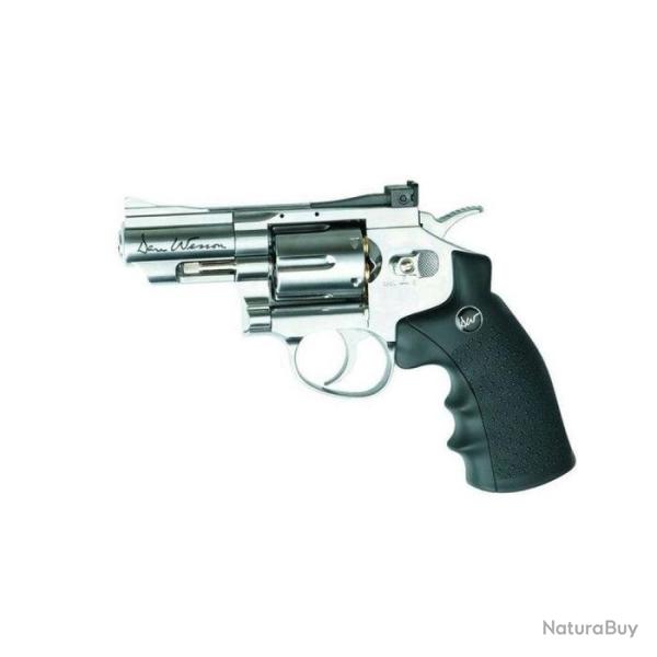 Rvolver  plomb Dan Wesson Silver 2.5 " CO2 - Cal. 4.5 BB's