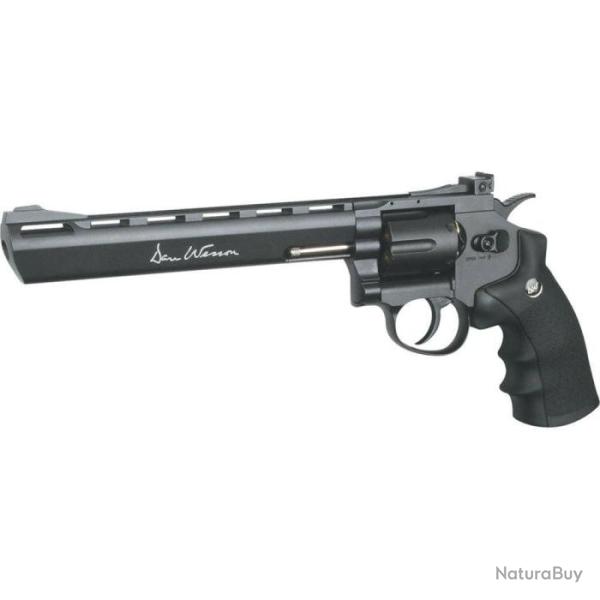 R�volver � plomb Dan Wesson 8" CO2 - Cal. 4.5 BB's - Bronze mat