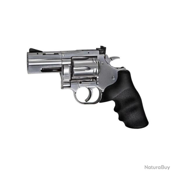 R�volver � plomb Dan Wesson DW715 Silver 2.5" CO2 - Cal. 4.5 BB's
