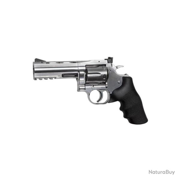 R�volver � plomb Dan Wesson DW715 Silver 4" CO2 - Cal. 4.5