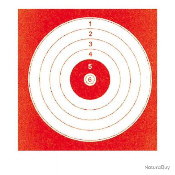 Lot de 1000 cibles Europarm 14x14 cm