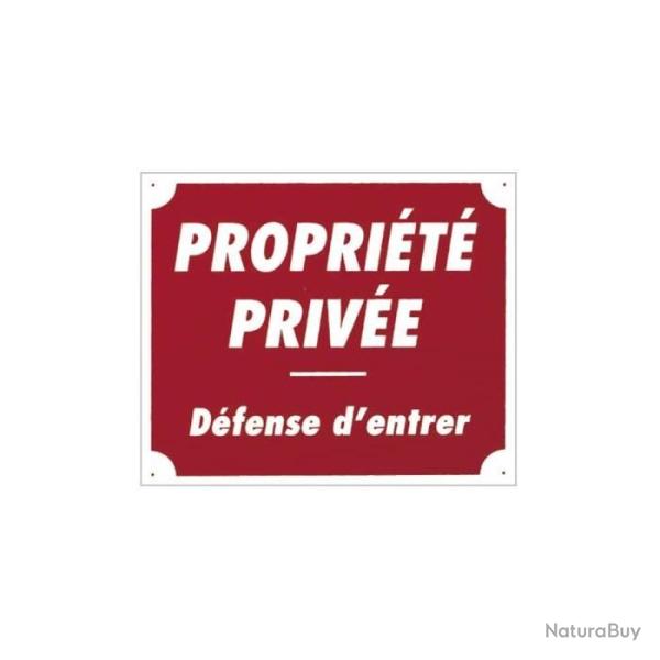 Panneaux Akilux Europarm " Propri�t� priv�e " 30 x 25 cm