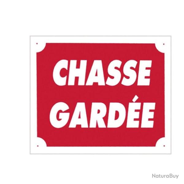 Panneaux Akilux Europarm " Chasse gard�e " 30 x 25 cm