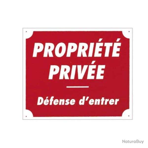 Panneaux Aluminium Europarm " Propri�t� priv�e " 30 x 25 cm