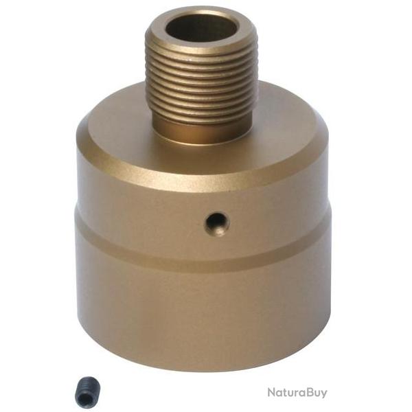 Adaptateur silencieux 14mm G et G CCW pour MP9 Dsert  Couleur Tan