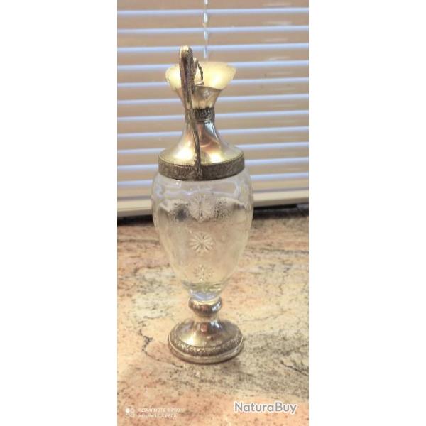 SUPER PRIX ...Une balle cruche Claret plaqu�e argent en l'�tat ( Livr� par Happy post 11�)