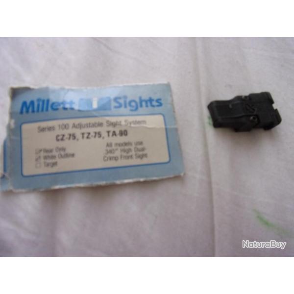 vise rglable pour CZ 75 ,  TZ 75  TA 90