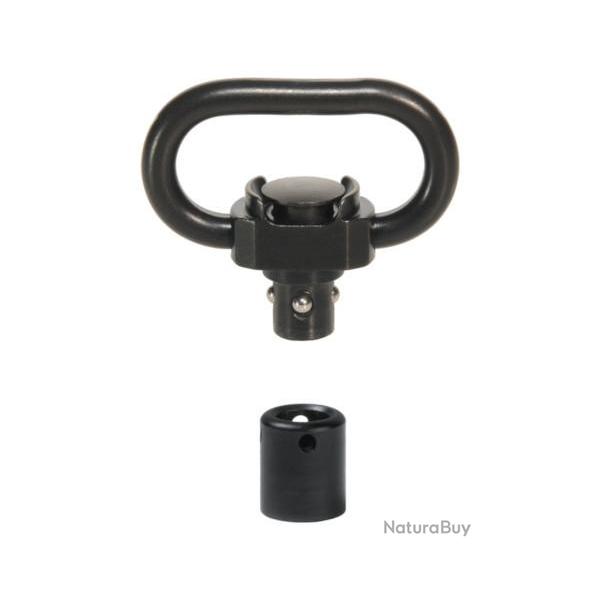 ANNEAU DE GRENADI�RE + DOUILLE pour Blaser R8/R93  � 6 x 1 / 23 mm, noire