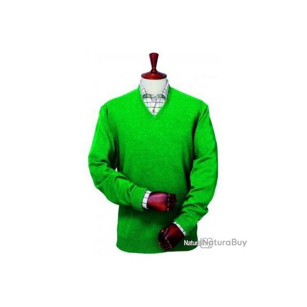 PULL LAKSEN MULLINER SHAMROCK GREEN. T:2XL.