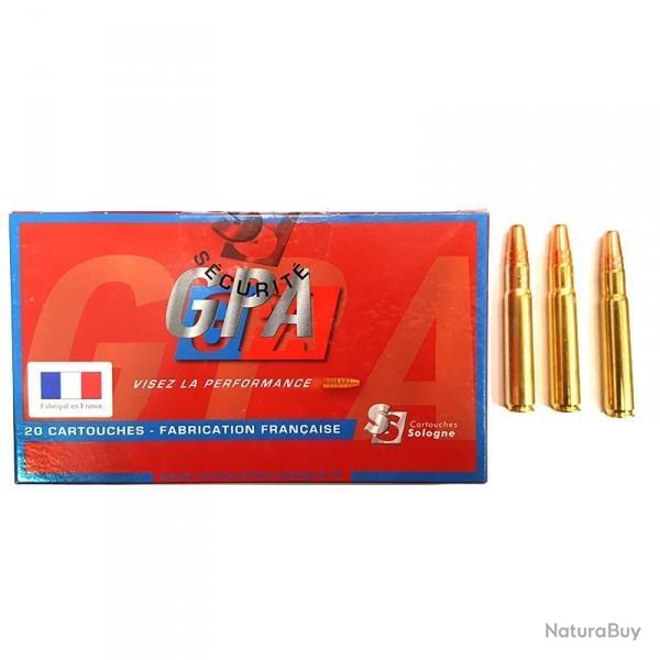 Munitions SOLOGNE calibre 270 Win GPA 143gr - 9.26g x20