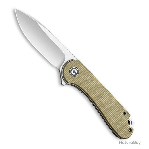 Couteau "Elementum" G10, Couleur vert olive [Civivi]