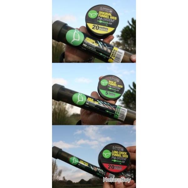 PVA SYSTEM KORDA 5m hexmesh refill long chuck web