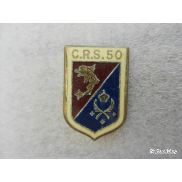 insigne de poitrine CRS n 50 Police Nationale