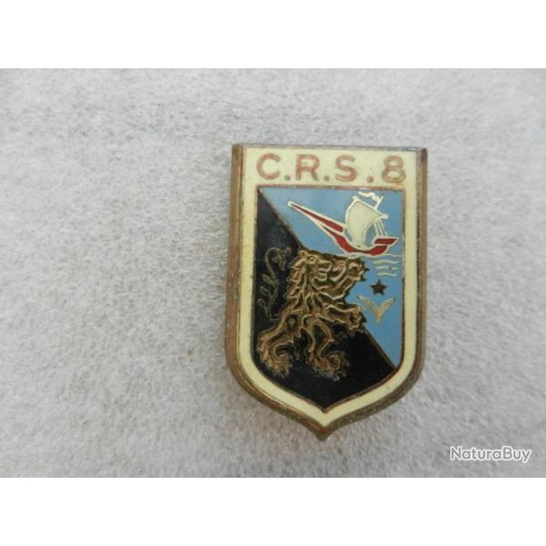 insigne de poitrine CRS n 8 Police Nationale