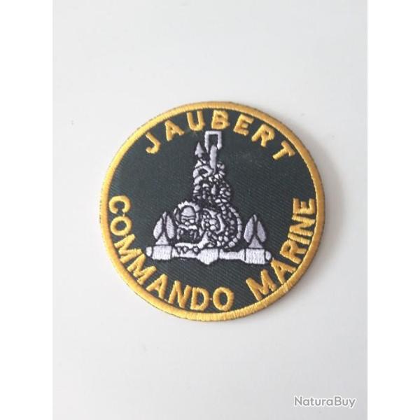 INSIGNE TISSU  COMMANDO MARINE "JAUBERT"