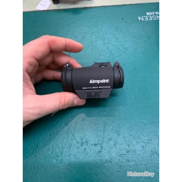 Aimpoint micro h2 en 2 moa