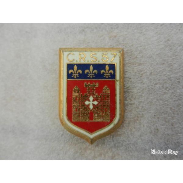 insigne de poitrine CRS n�57 Police Nationale