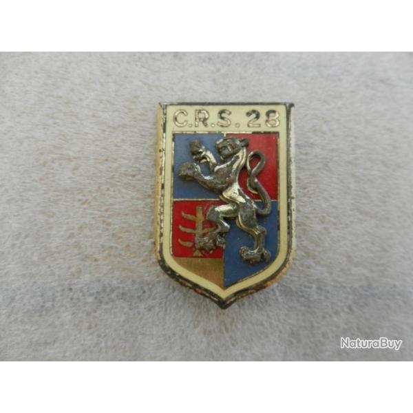 insigne de poitrine CRS n�28 Police Nationale