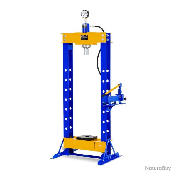 Presse d'atelier hydraulique 30 tonnes de pression bleu 14_0003138