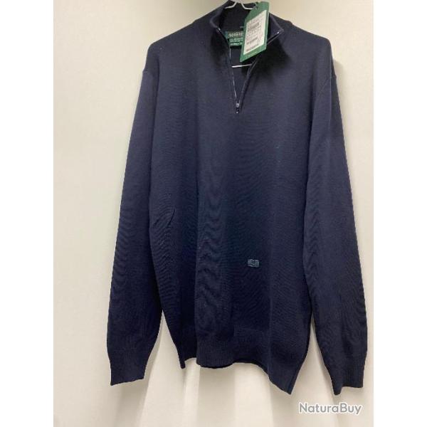 Pull Light Merino Half Zip Sweater Beretta