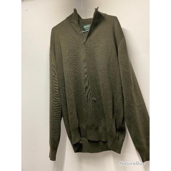 Pull beretta Light Merino Half Zip Sweater