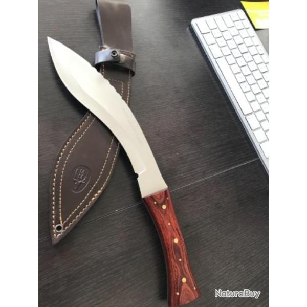 Machette kukri Muela + �tui cuir Muela