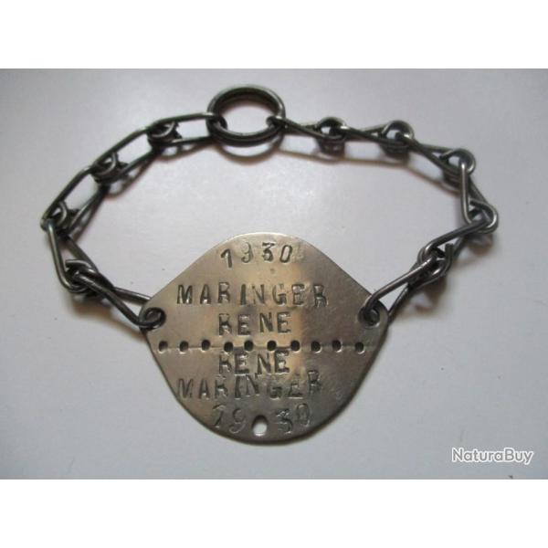 Plaque d'identit� militaire WW2 (20)