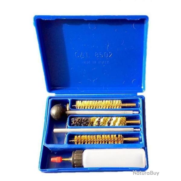 Kit de nettoyage pour arme de poing cal .357 / 9mm - Baguette en aluminium