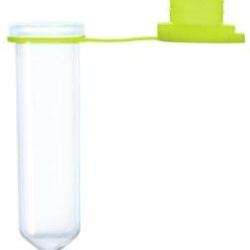 50 dosettes en plastique 2ml pour la poudre noire (bouchon attach&eacute; jaune)