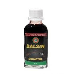 Ballistol Balsin huile pour f&ucirc;t et crosse en bois - Brun rouge - 50ml