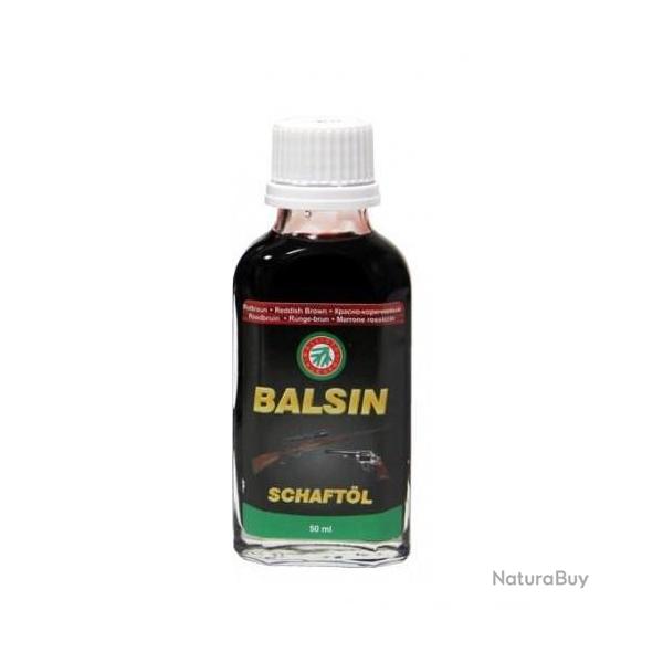 Ballistol Balsin huile pour f�t et crosse en bois - Brun rouge - 50ml