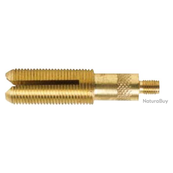 Pousse chiffon en laiton (jag) pour fusil de cal. 16 et 20