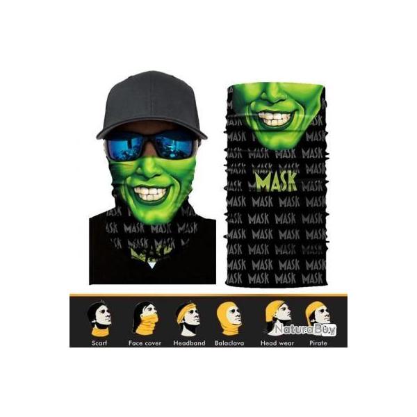 Masque Cache Cou Col Cagoule Echarpe Foulard Casquette The Mask
