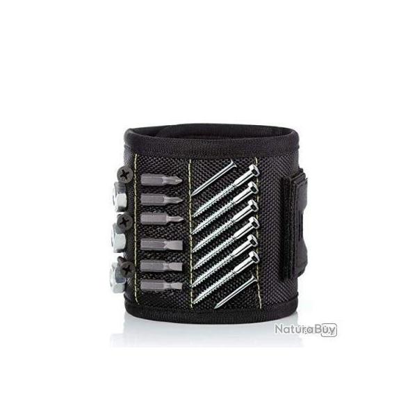 Bracelet Magn�tique Avec 3 Aimants Bricolage Rangement Outils et Vis