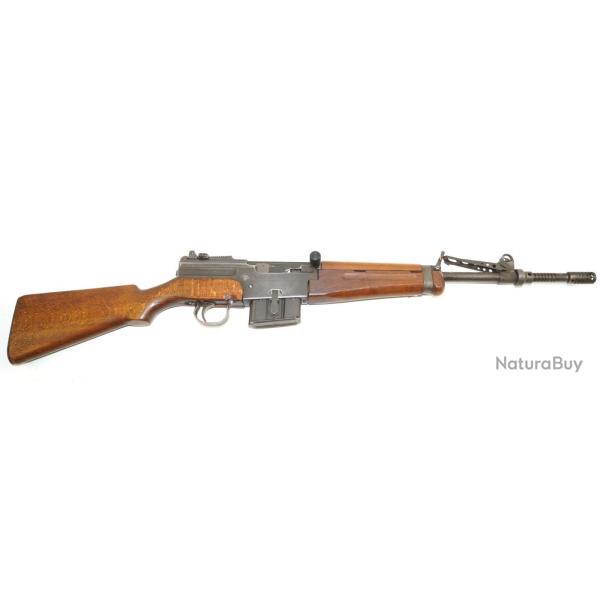 Fusil semi automatique MAS 49/56 modifie cat&eacute;gorie C semi automatique 2+1 calibre 7.5 mas