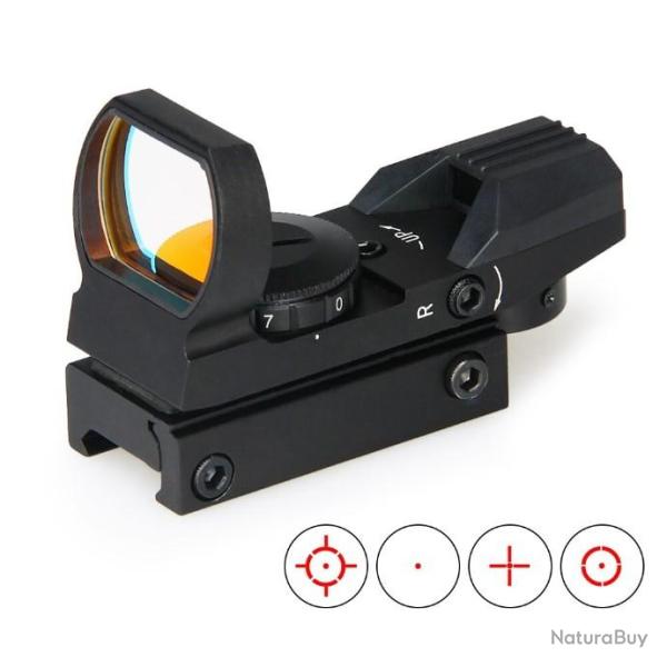 FLY SHARK chasse optique 1X22 Reflex 4 r�ticules  LIVRAISON GRATUITE!!