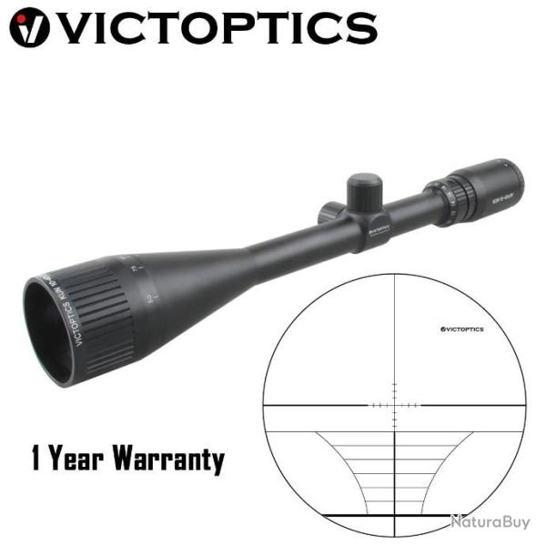 Victoptics Kun 10-40x50 AOE Rifle Scope 1/8 MOA 25.4mm LIVRAISON GRATUITE!!
