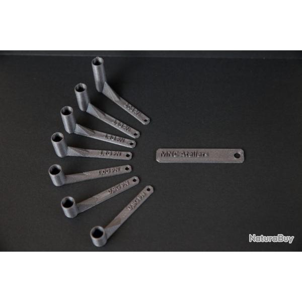 Lot de 7 dosettes - de 0,8g � 2g PNF2 - Araseuse offerte !