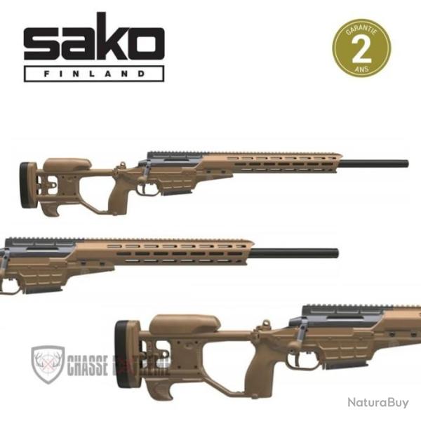 Carabine SAKO TRG22 A1 Coyotte Brown Cal 308 Win 66cm Crosse Pliante